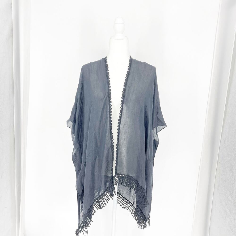 Jack & Missy Lace Black Lotus Wrap One Size